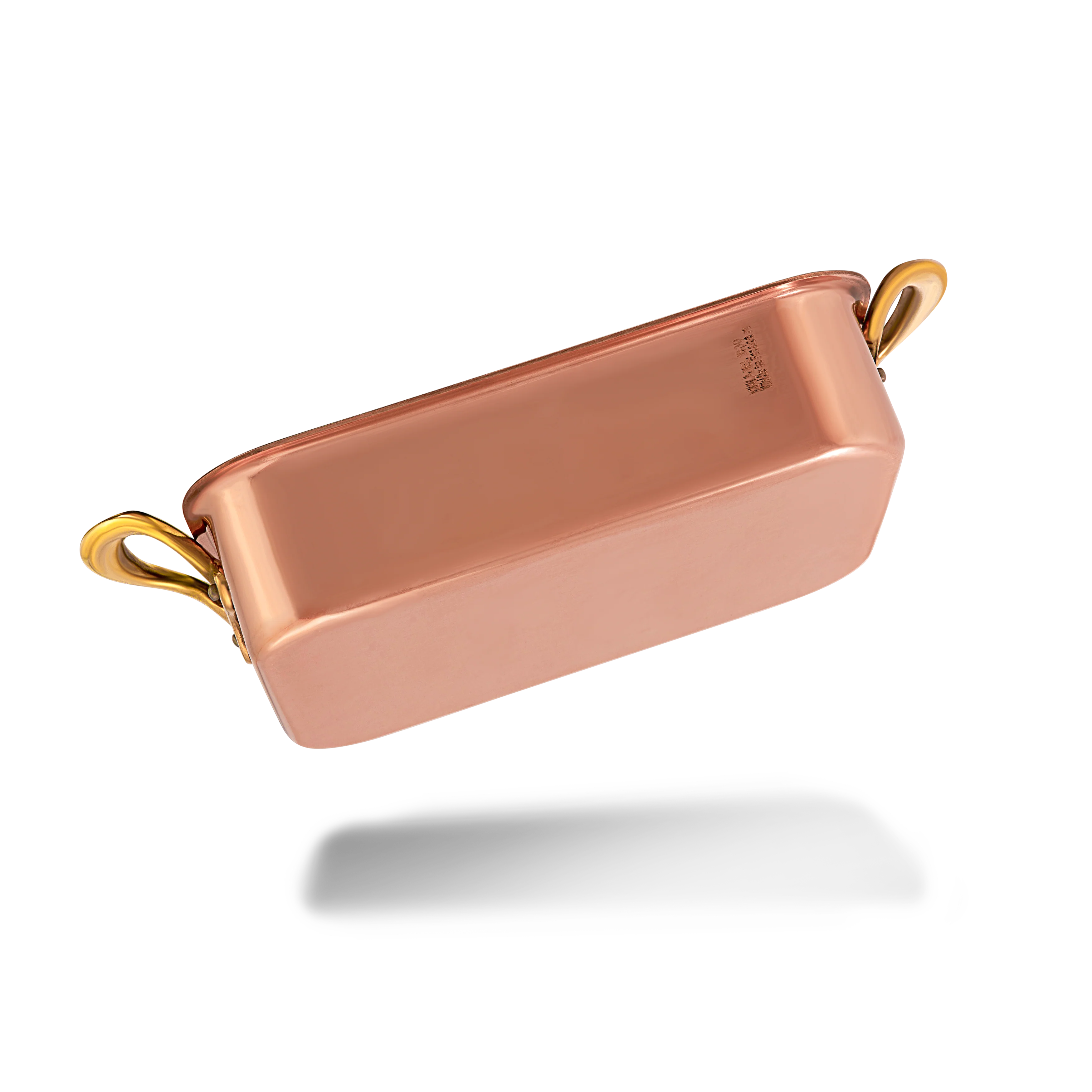 Mauviel M'Minis Copper Roasting Pan With Brass Handles, 7.1 x 5.5-in - Image 3