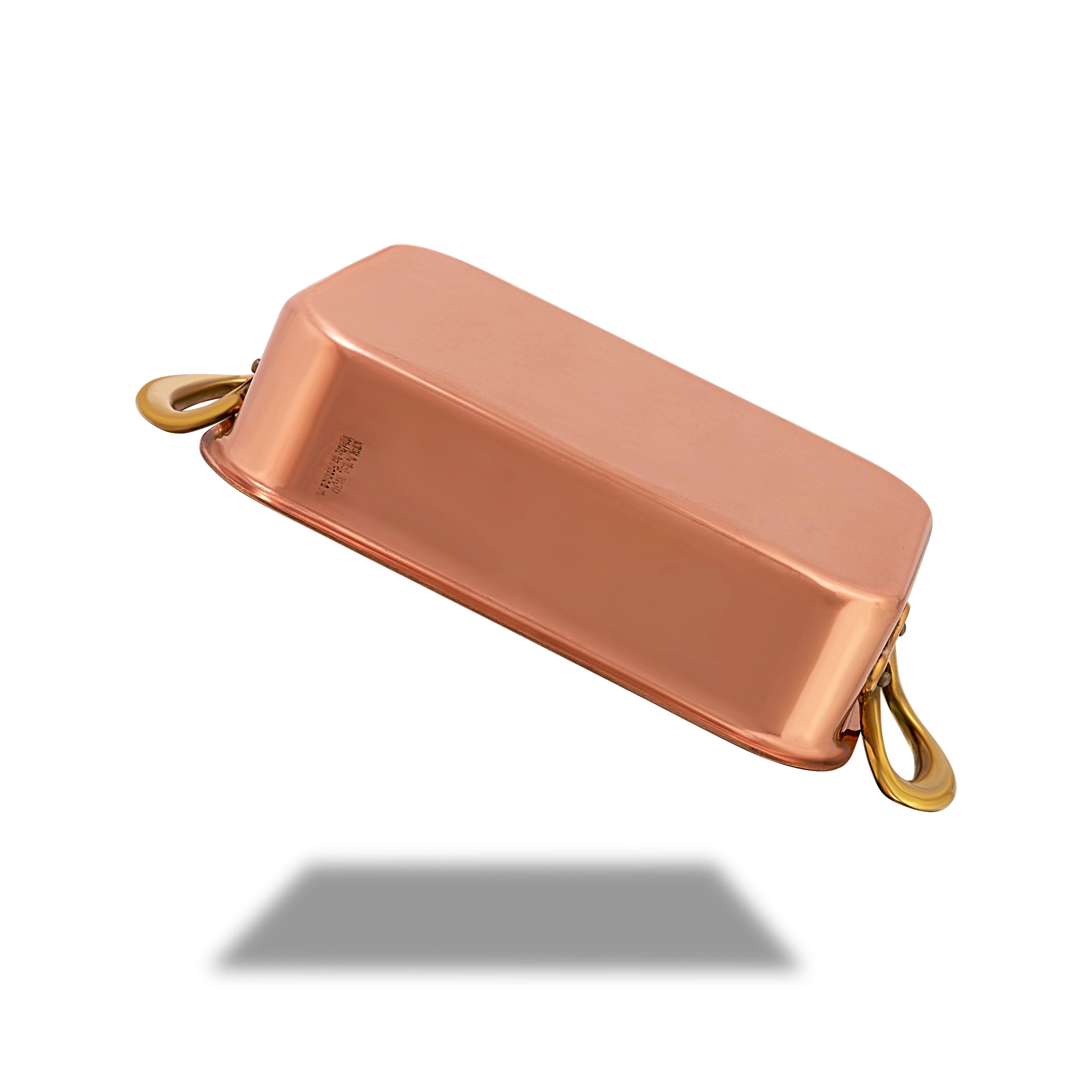 Mauviel M'Minis Copper Roasting Pan With Brass Handles, 7.1 x 5.5-in - Image 4
