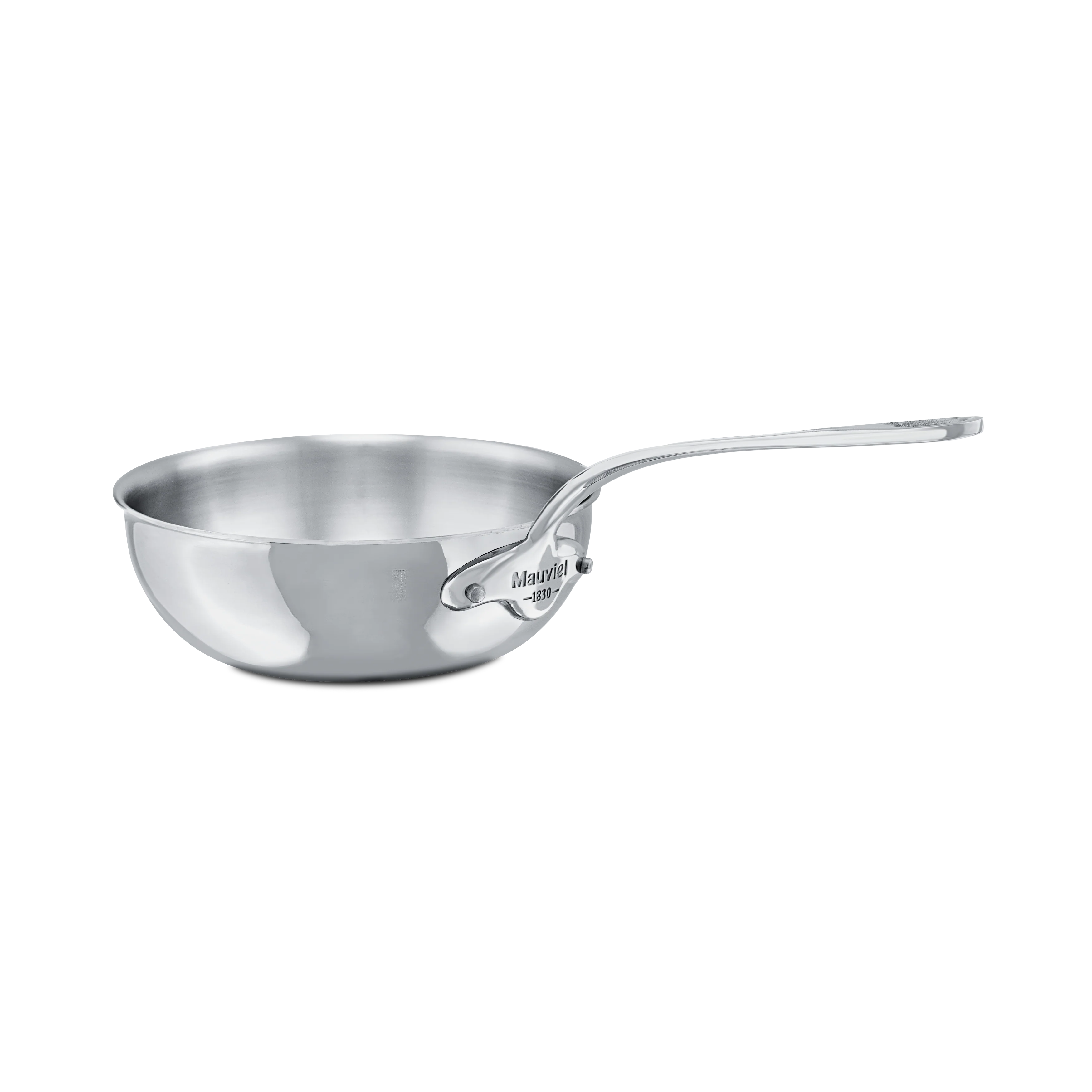 Mauviel M'COOK 5-Ply Chef Pan With Cast Stainless Steel Handle - Image 2