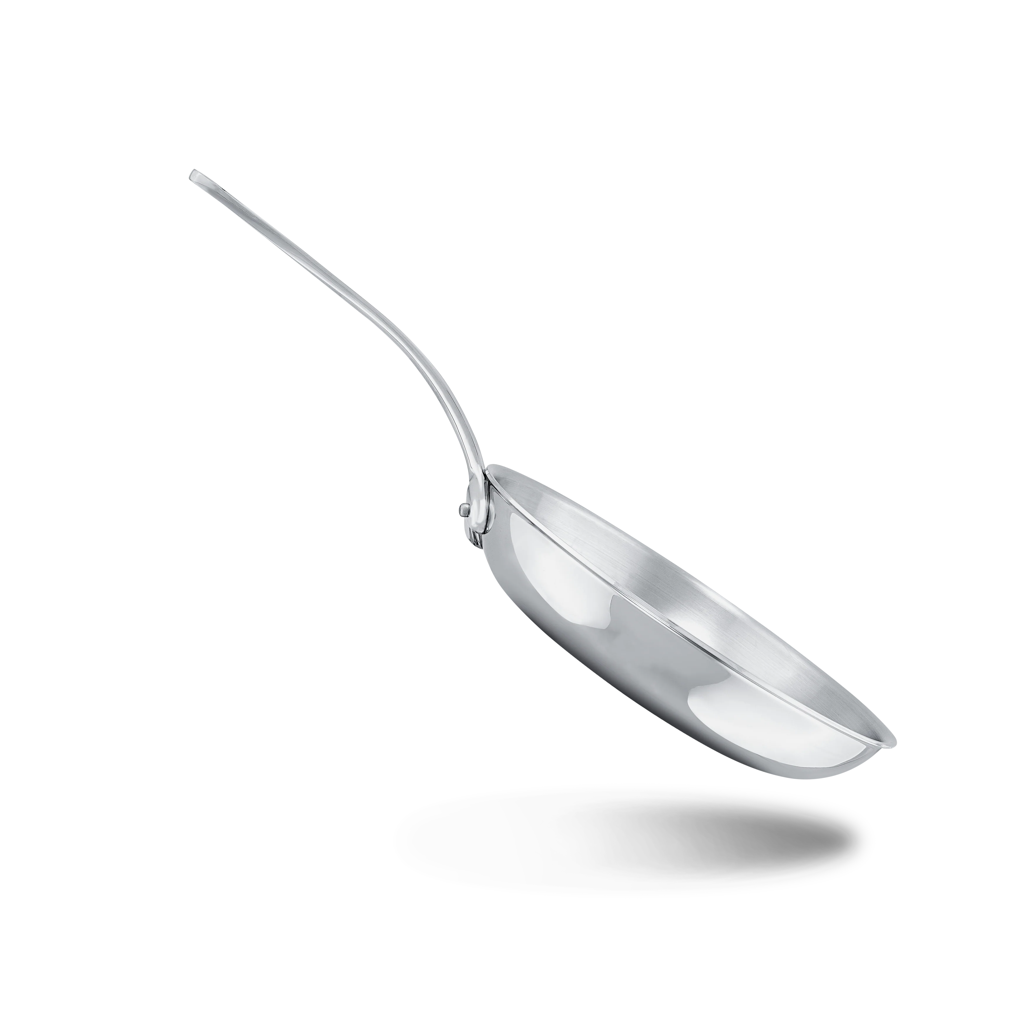Mauviel M'COOK 5-Ply Frying Pan With Lid, Cast Stainless Steel Handle, 11-In - Image 3