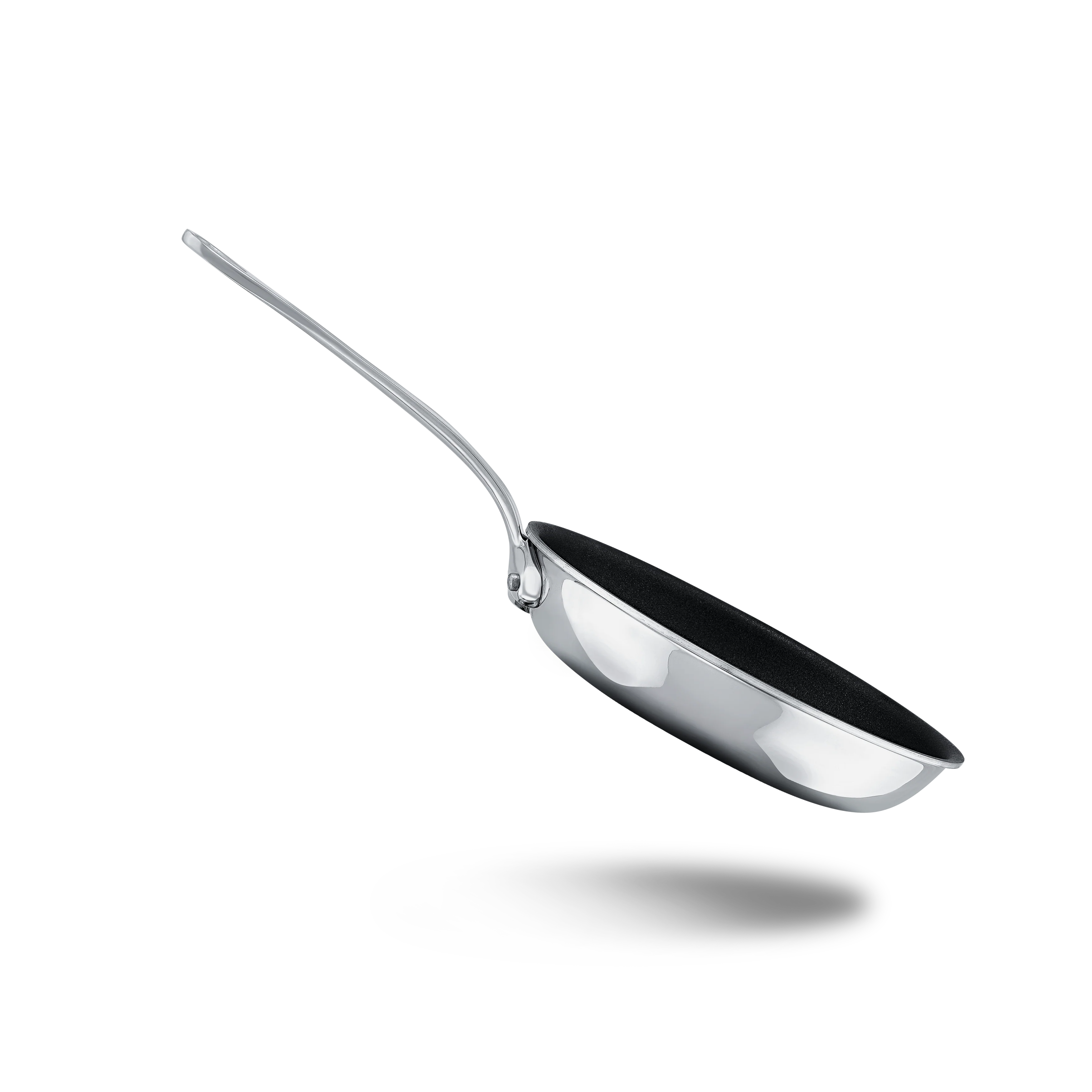 Mauviel M'COOK 5-Ply Nonstick Frying Pan With Cast Stainless Steel Handle - Image 3