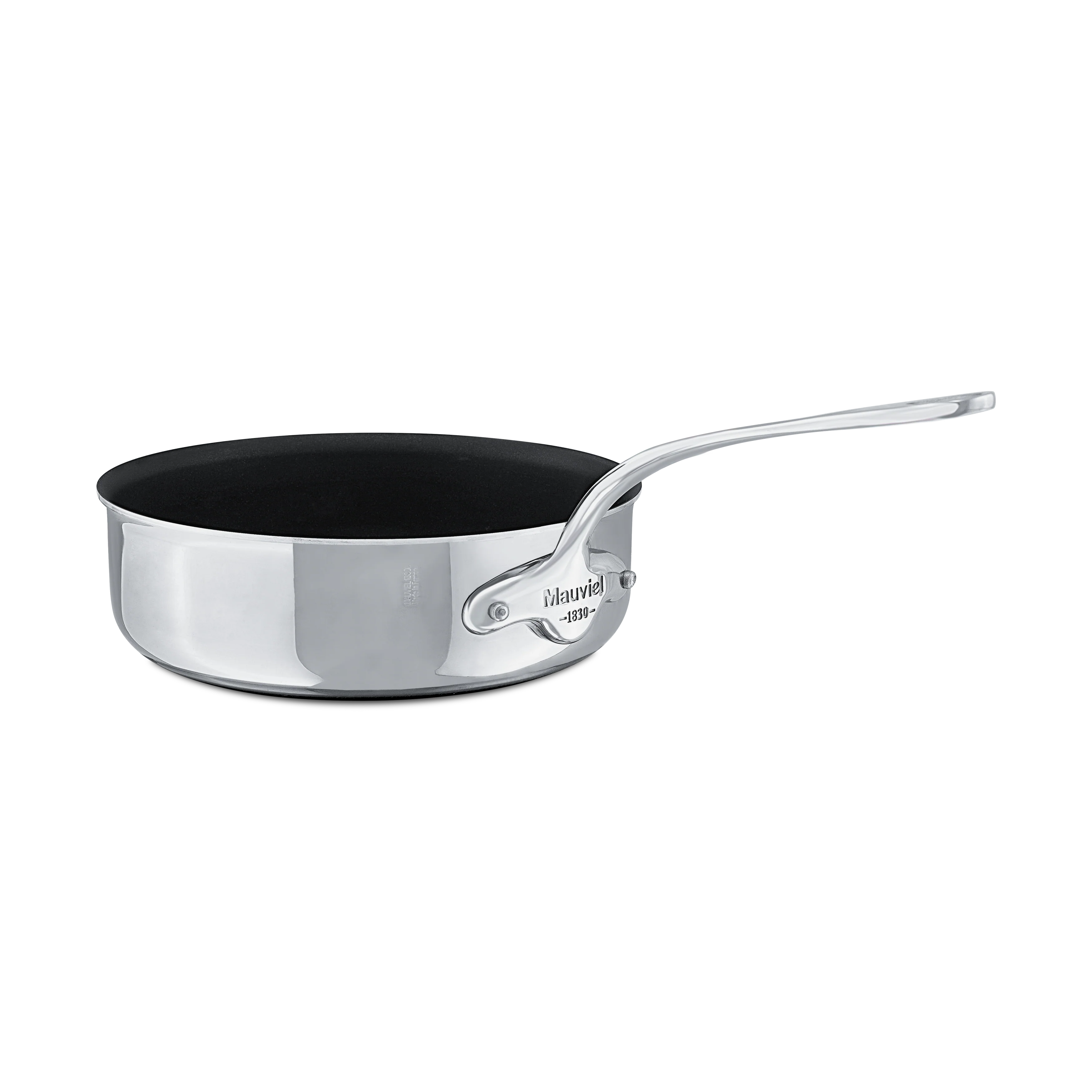 Mauviel M'COOK 5-Ply Nonstick Saute Pan With Cast Stainless Steel Handle - Image 2