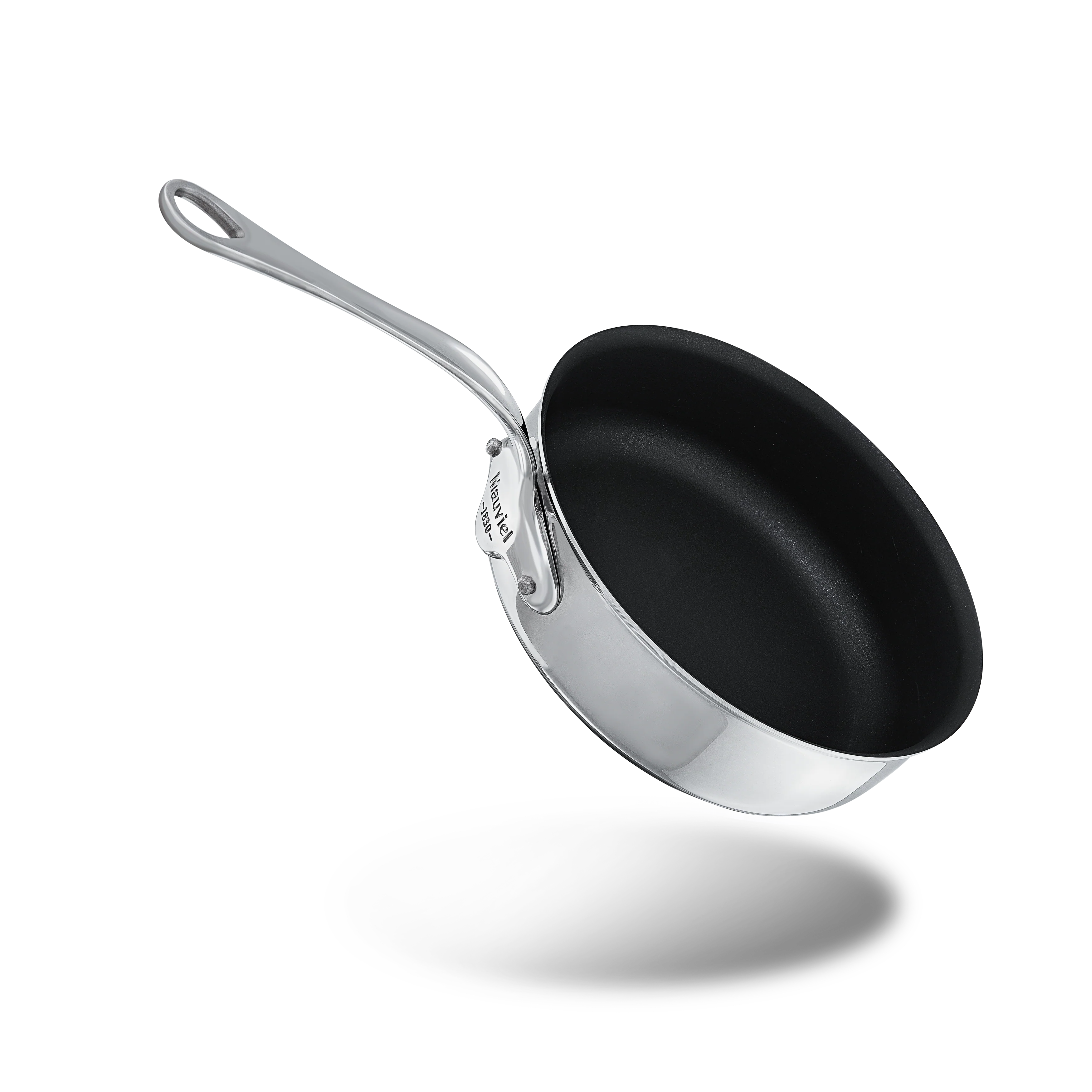 Mauviel M'COOK 5-Ply Nonstick Saute Pan With Cast Stainless Steel Handle - Image 3
