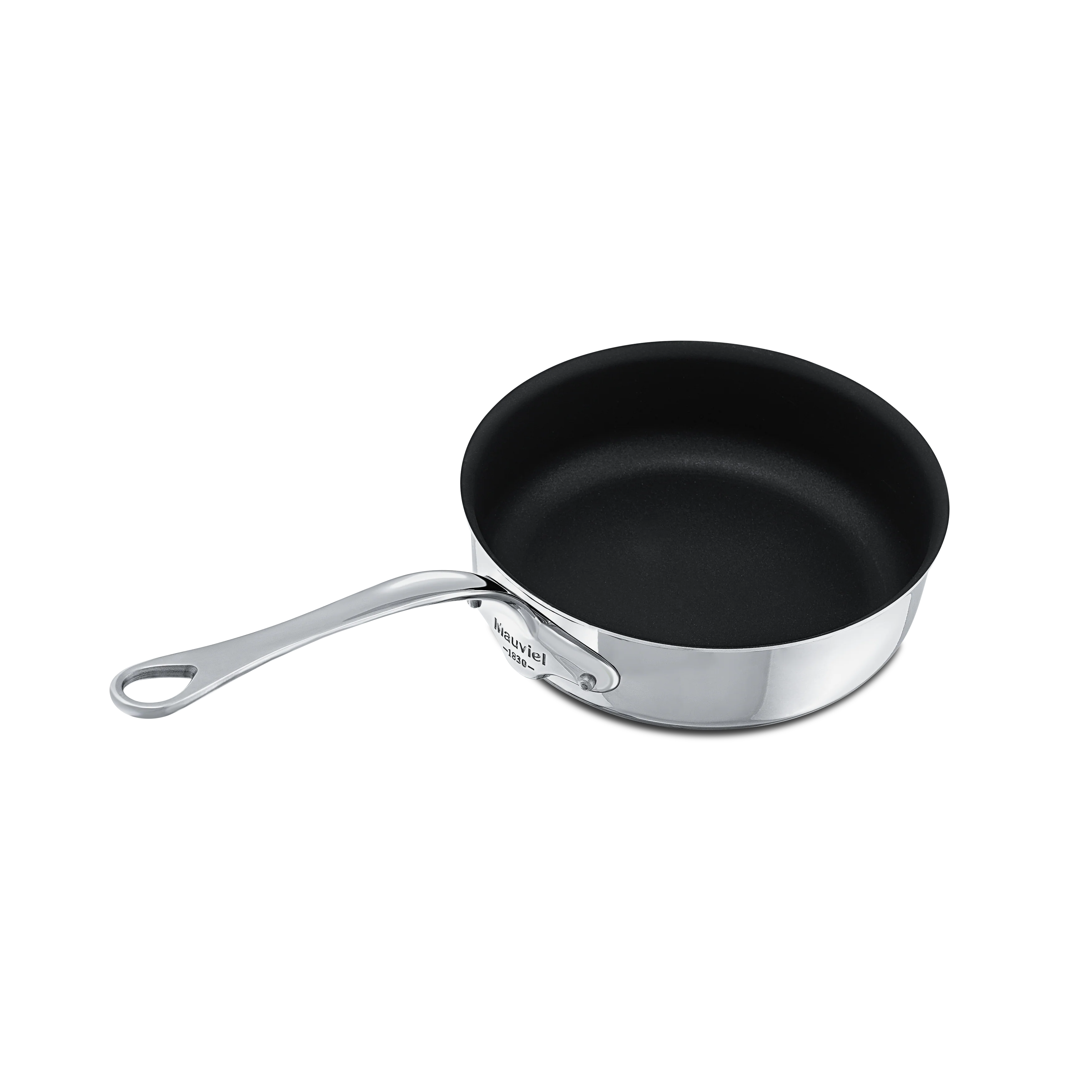 Mauviel M'COOK 5-Ply Nonstick Saute Pan With Cast Stainless Steel Handle - Image 4