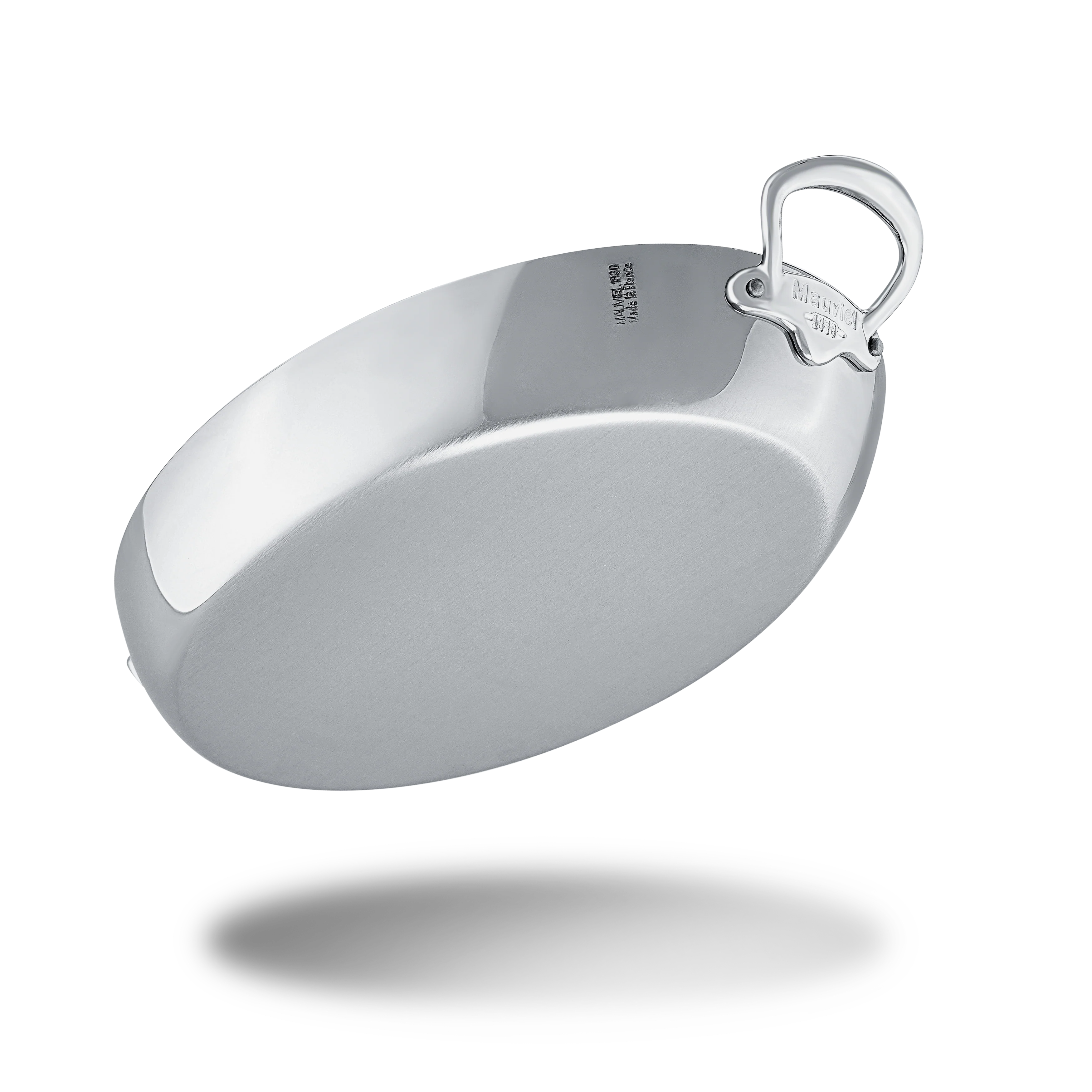 Mauviel M'COOK 5-Ply Oval Pan With Cast Stainless Steel Handles - Image 3