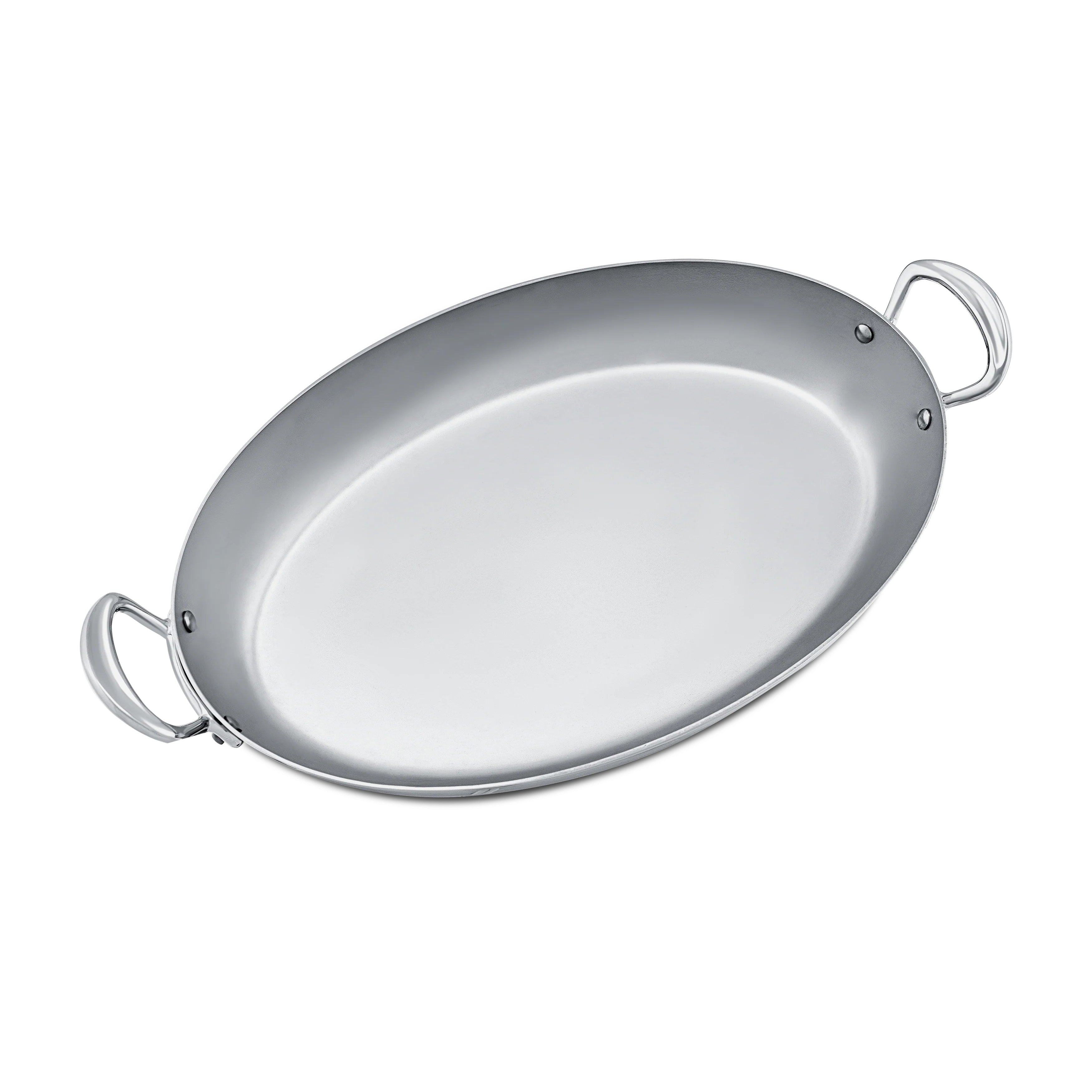 Mauviel M'COOK 5-Ply Oval Pan With Cast Stainless Steel Handles - Image 4