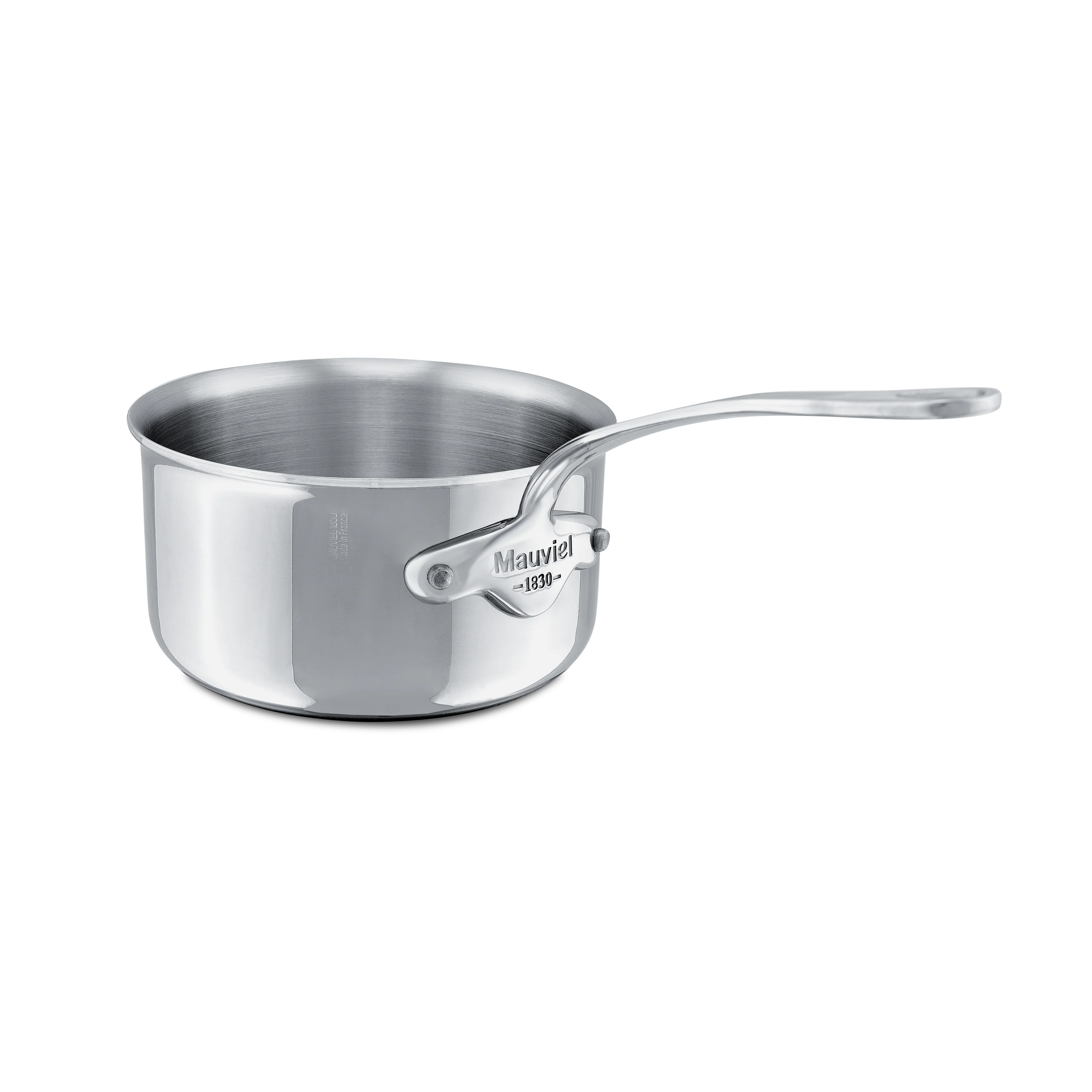 Mauviel M'COOK 5-Ply Sauce Pan with Lid, Cast Stainless Steel Handle - Image 4