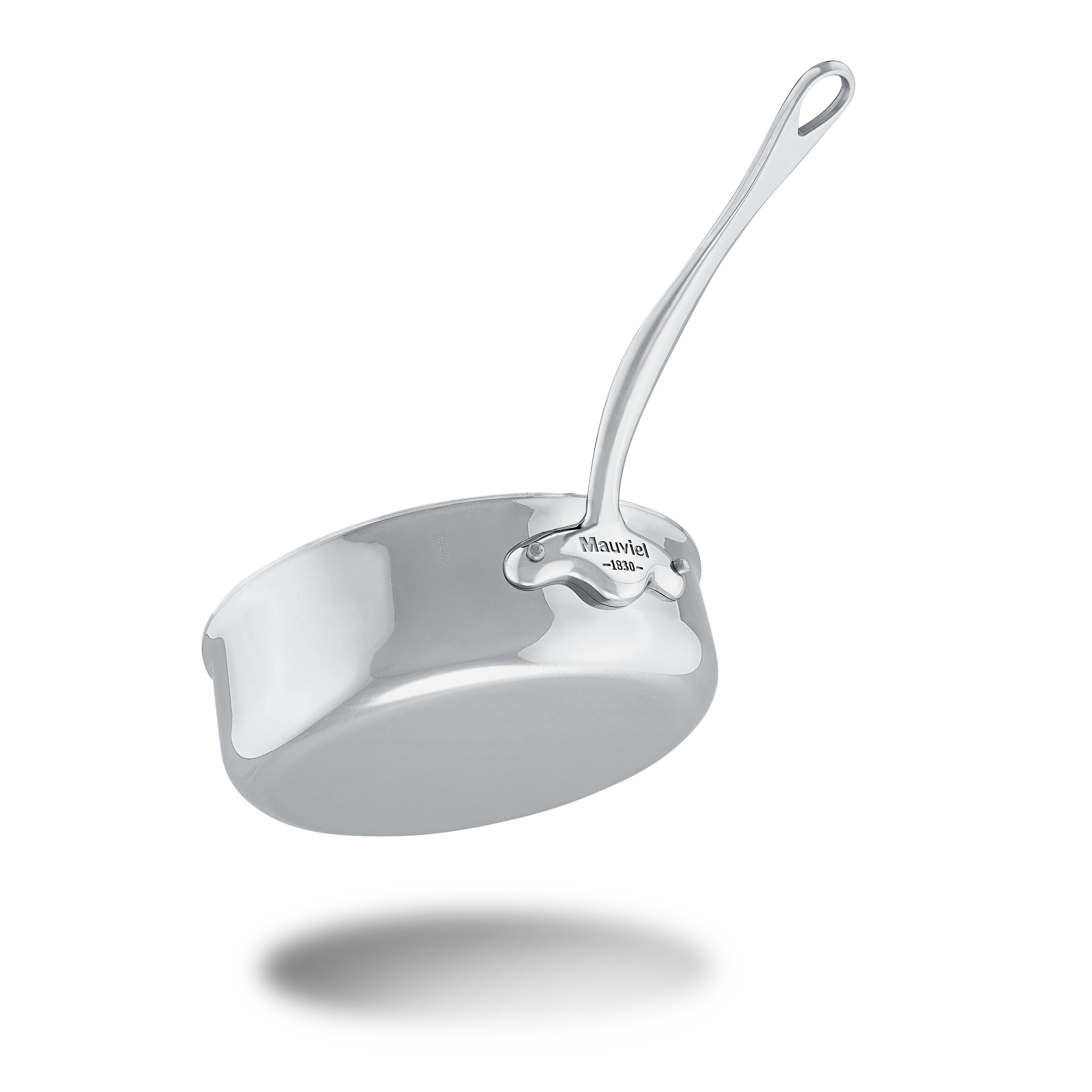 Mauviel M'COOK 5-Ply Sauté Pan With Lid, Cast Stainless Steel Handle - Image 4