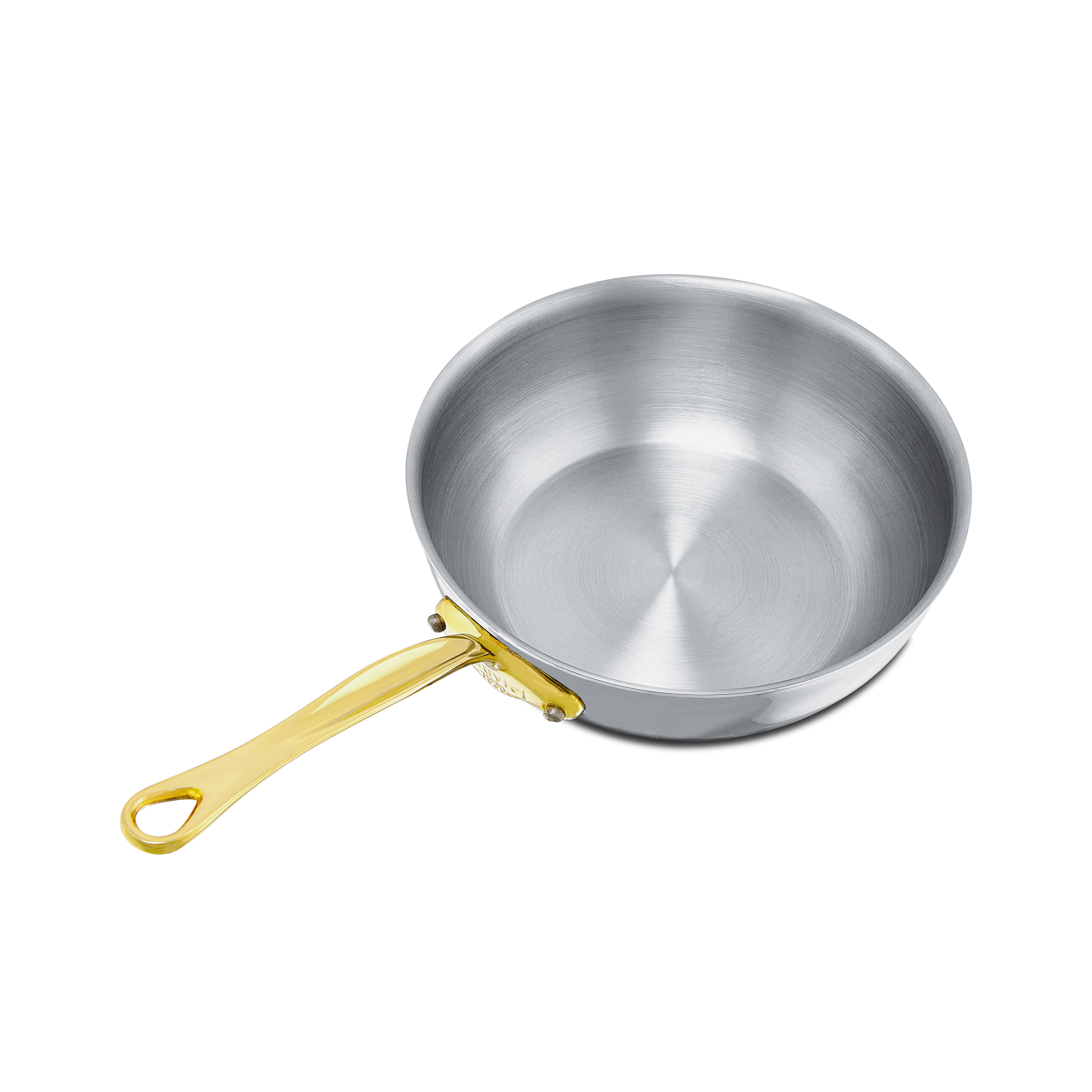 Mauviel M'COOK B 5-Ply Chef Pan With Brass Handle - Image 4