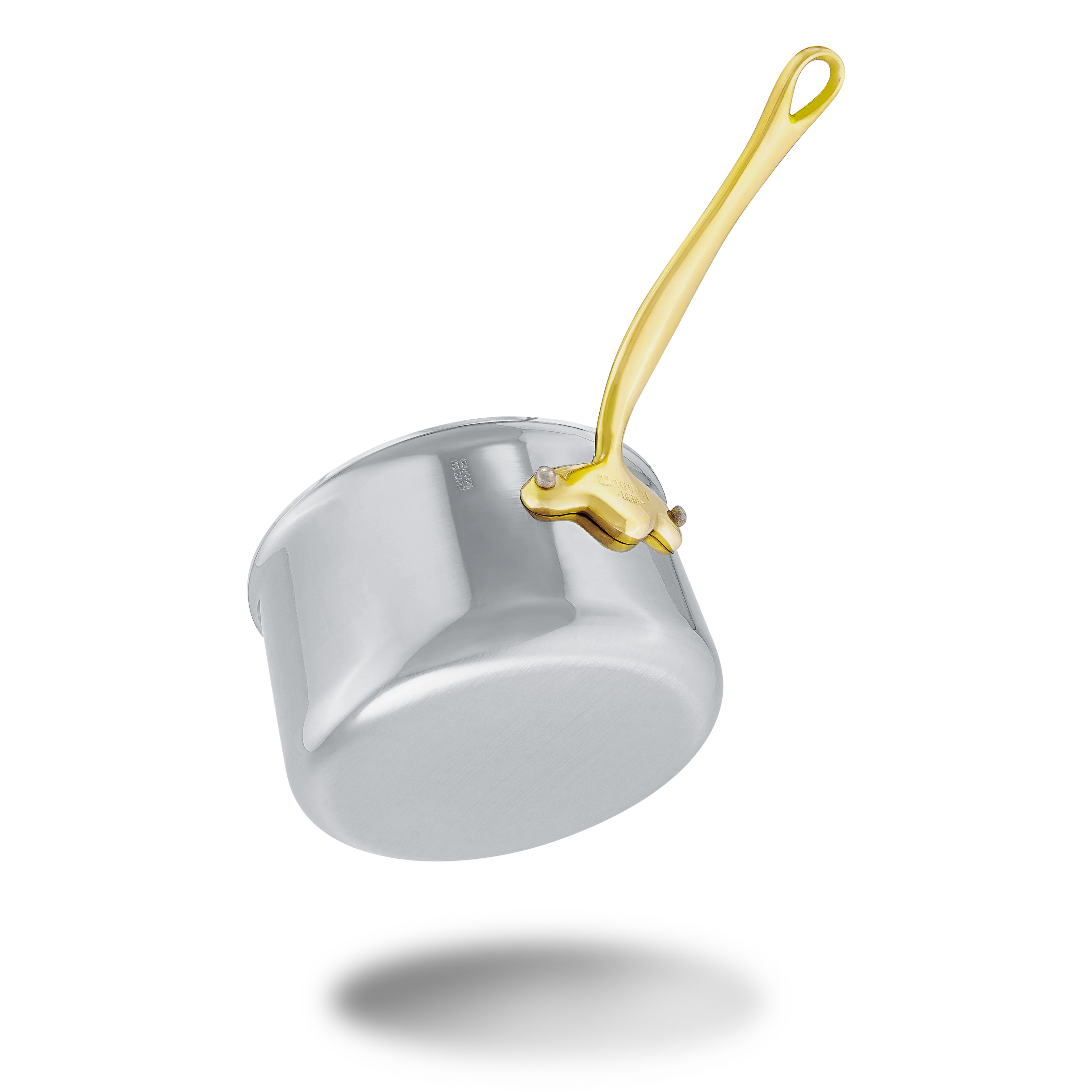 Mauviel M'COOK B Sauce Pan With Brass Handles - Image 4