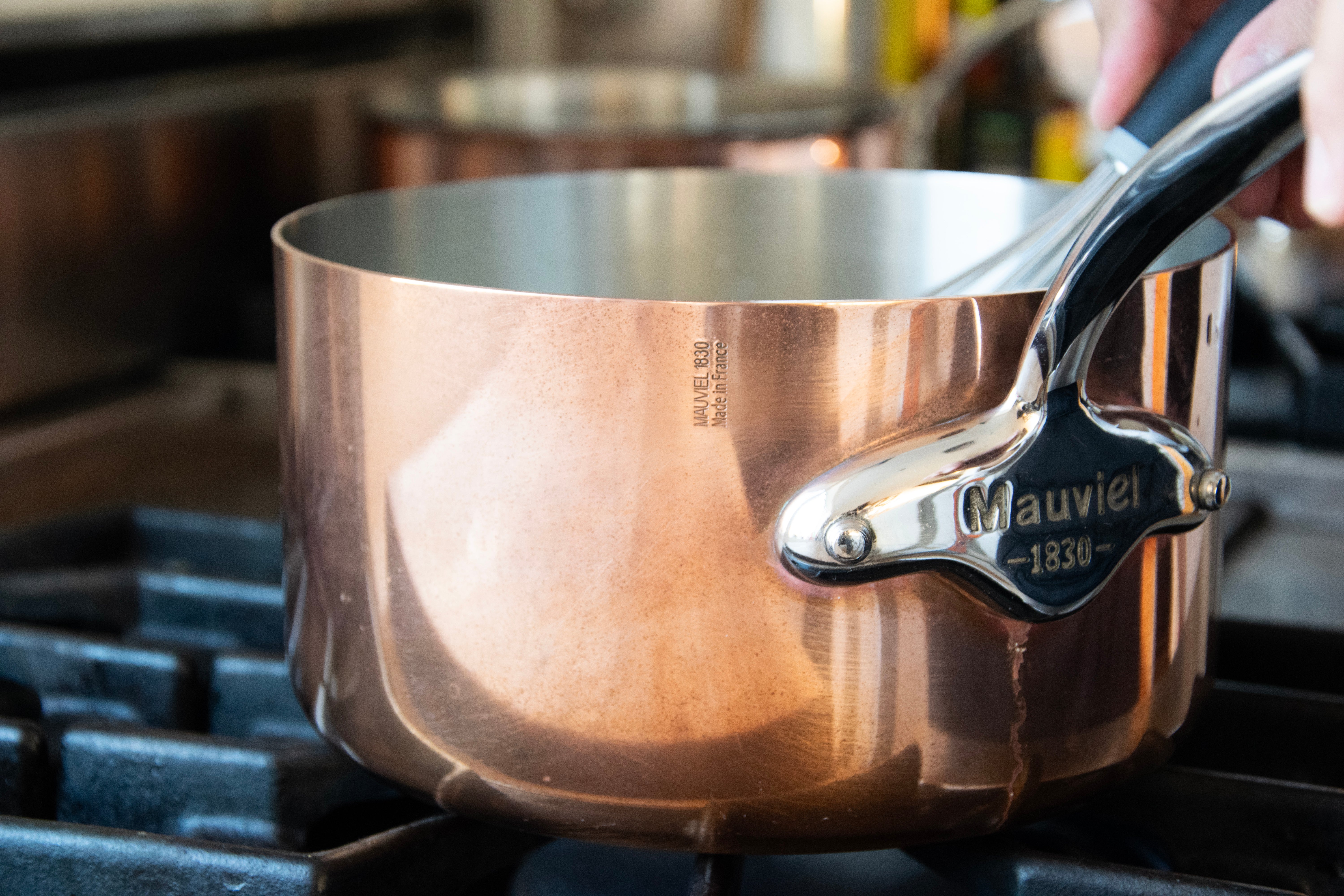 Mauviel M'Heritage M'150 S Copper Sauce Pan With Cast Stainless Steel - Image 5