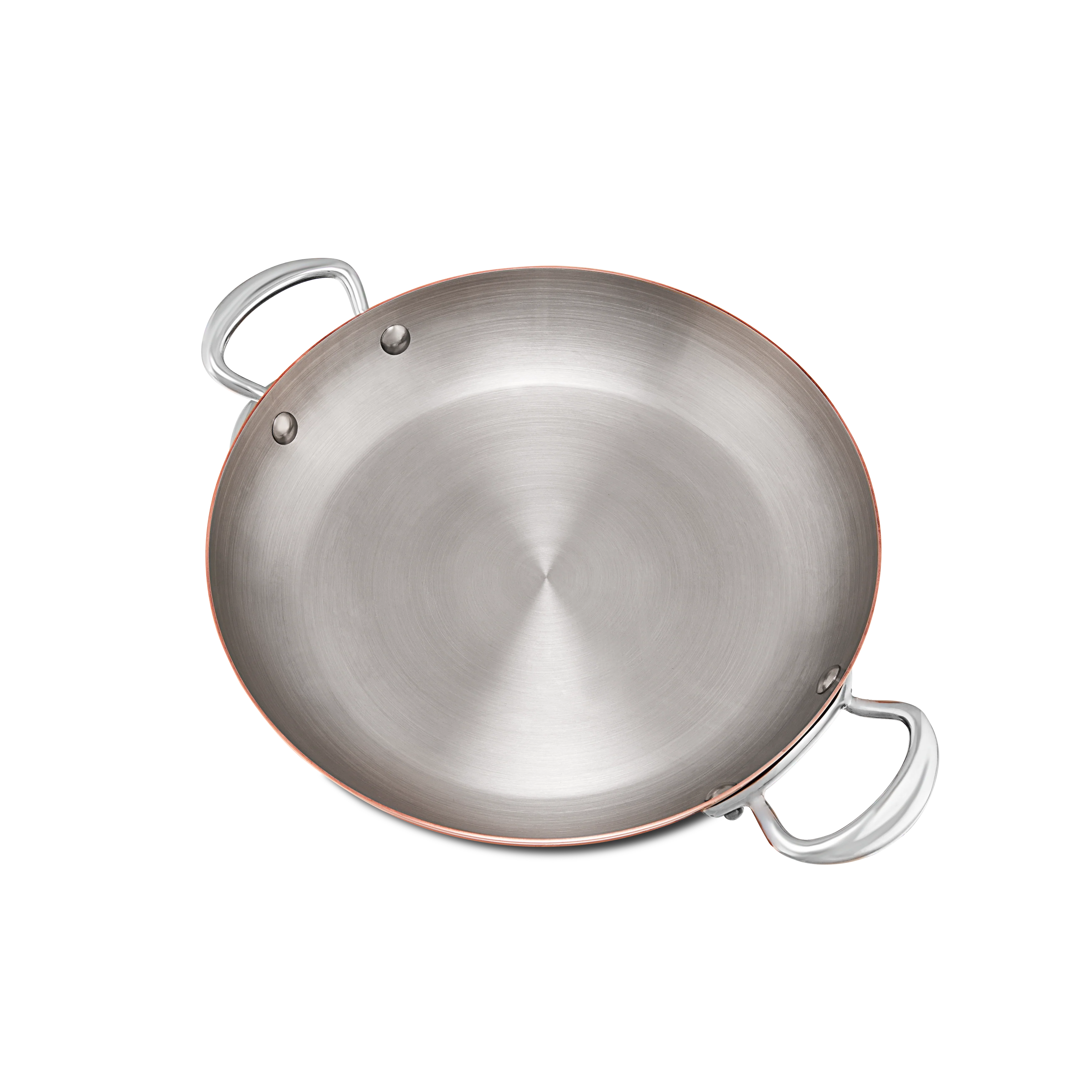 Mauviel M'Heritage M'150 S Round Pan With Cast Stainless Steel Handles - Image 3