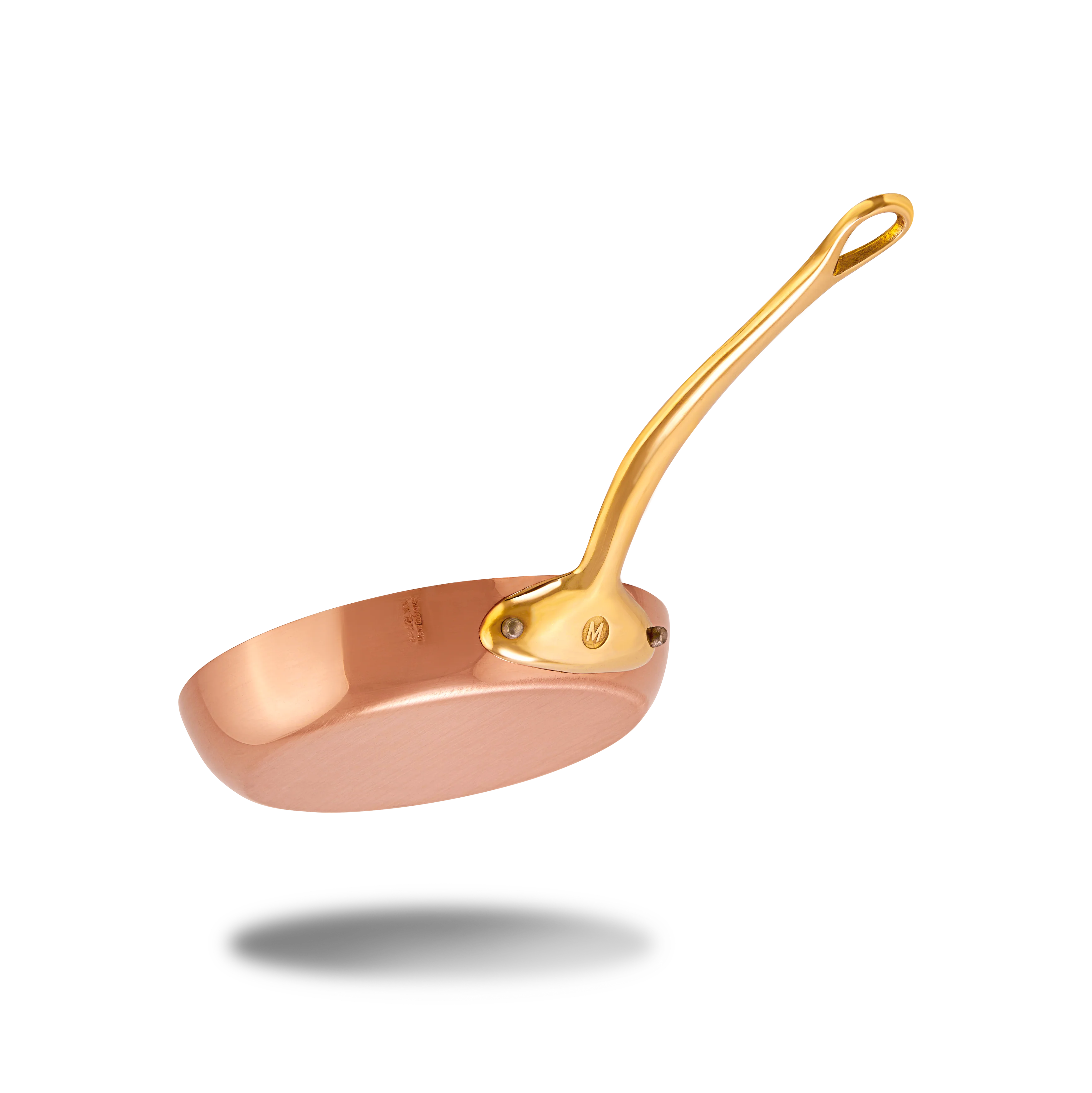 Mauviel M'Heritage M'200 B Copper Frying Pan With Brass Handle - Image 3
