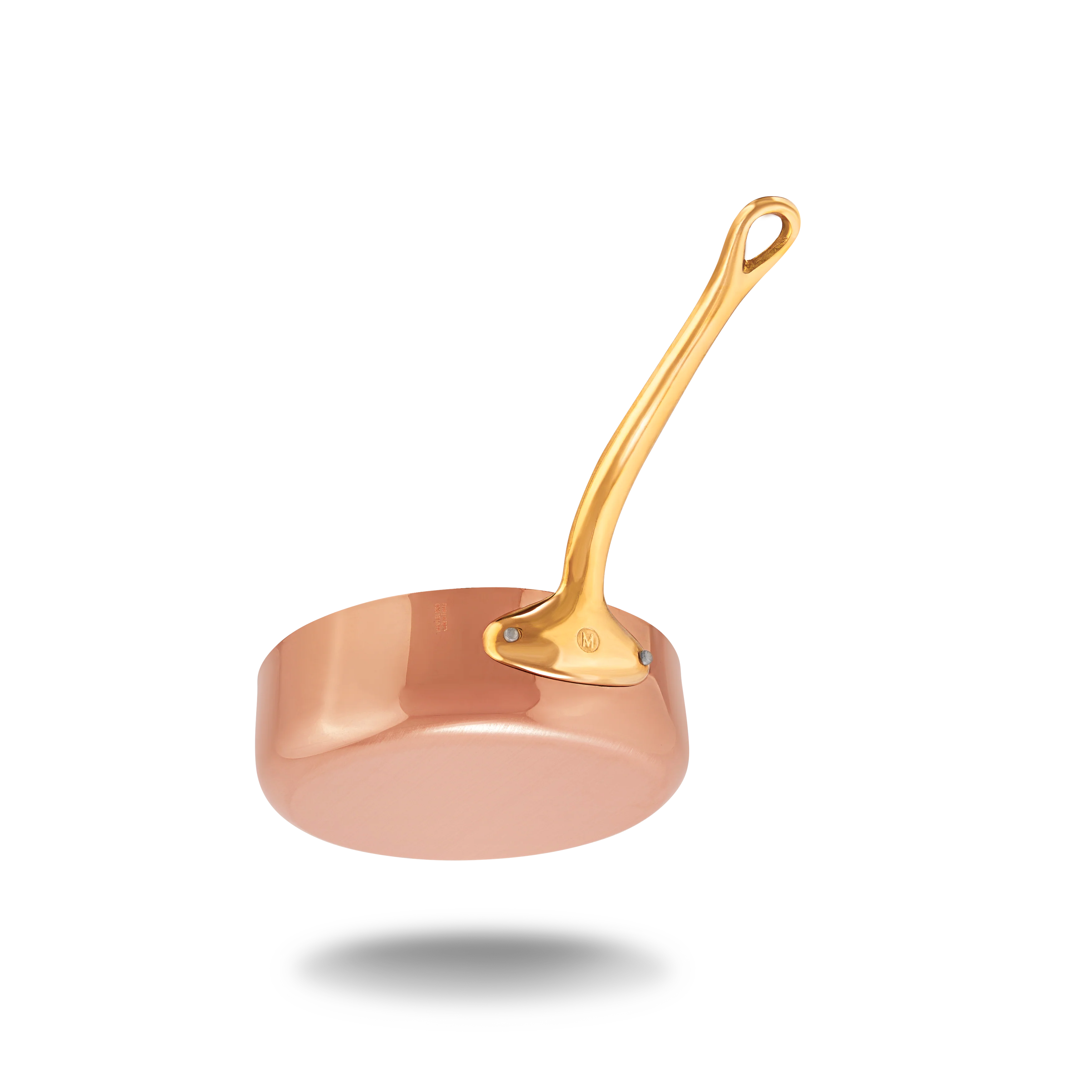 Mauviel M'Heritage M'200 B Saute Pan With Brass Handle - Image 3