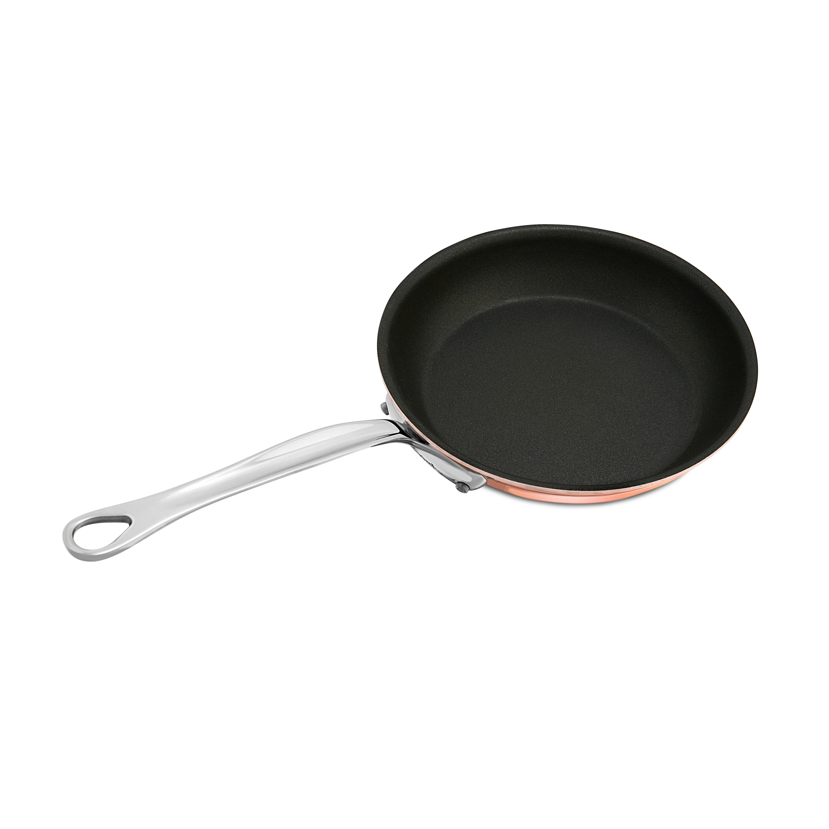 Mauviel M'6 S Induction Copper Nonstick Frying Pan With Cast Stainless Steel Handle, 11.8-In - Image 4