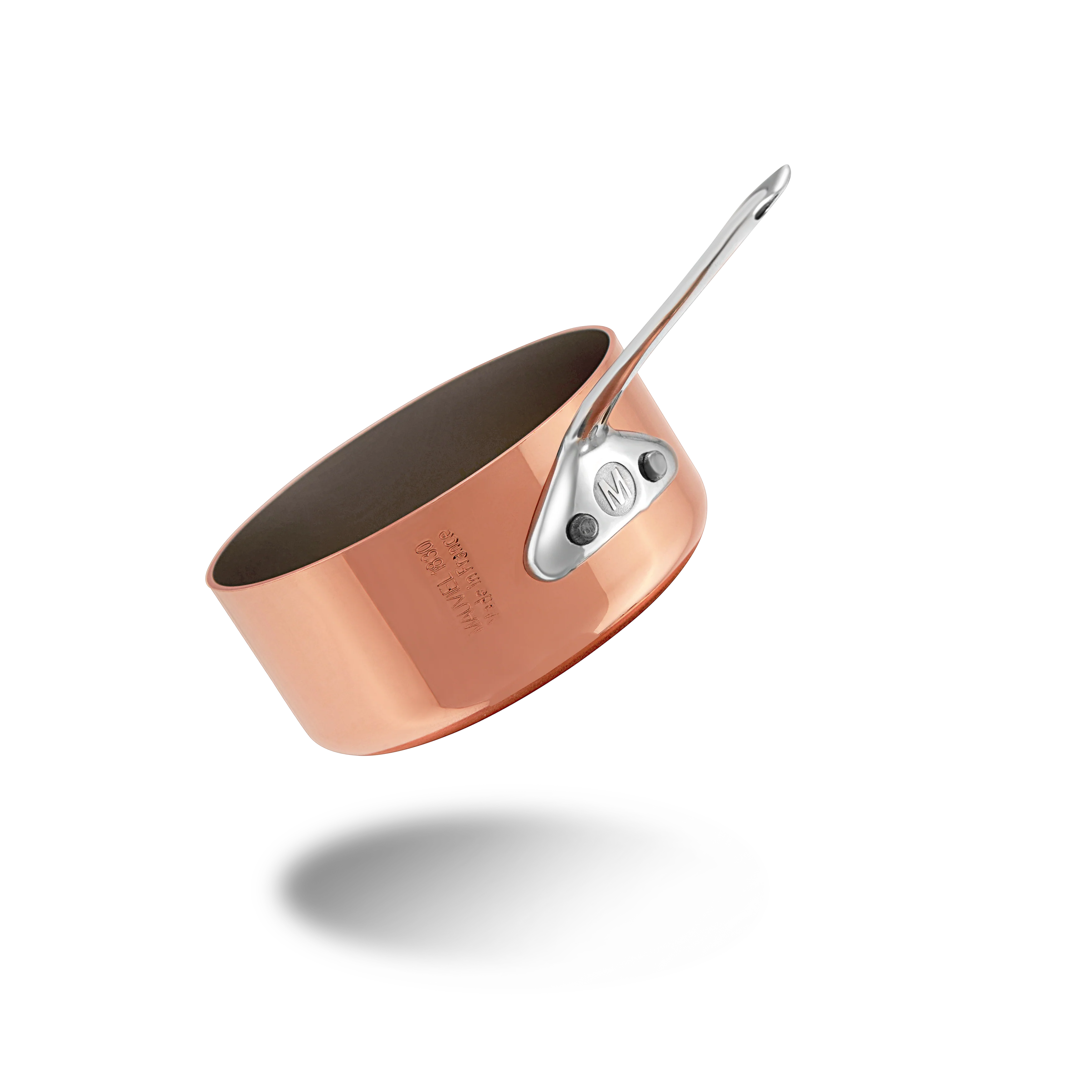 Mauviel M'MINIS Copper Saute Pan With Stainless Steel Handle, 0.11-Quart - Image 3