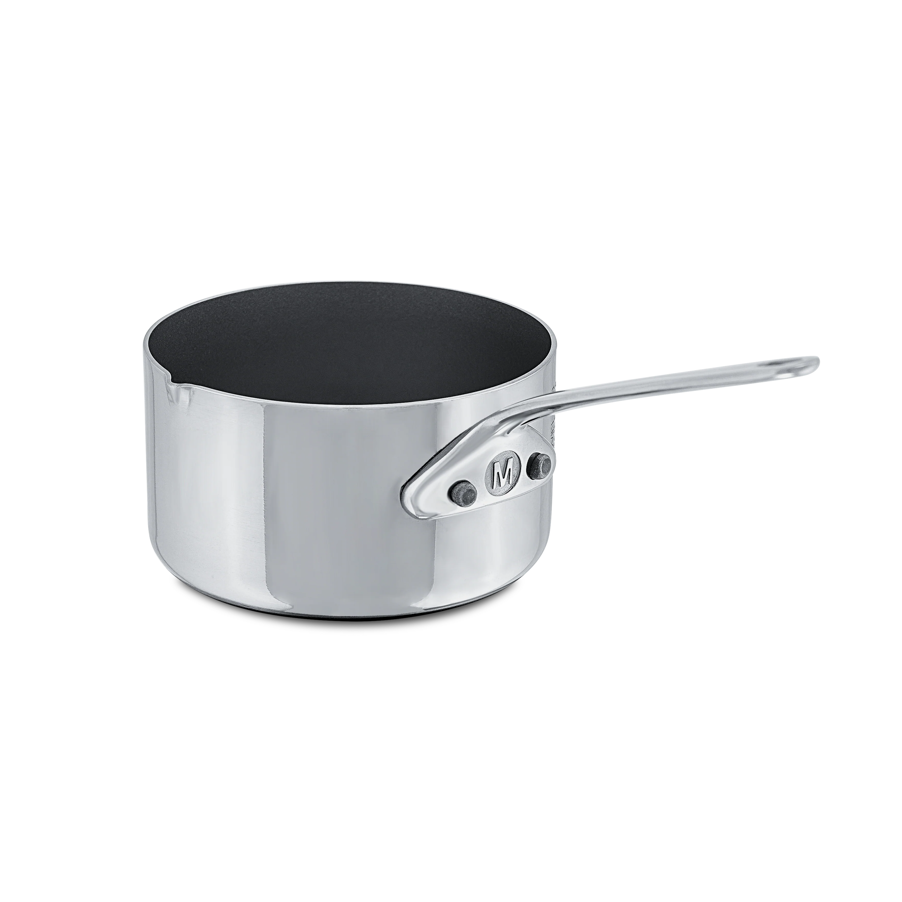 Mauviel M'MINIS Sauce Pan With Cast Stainless Steel Handle, 2.7-In - Image 2