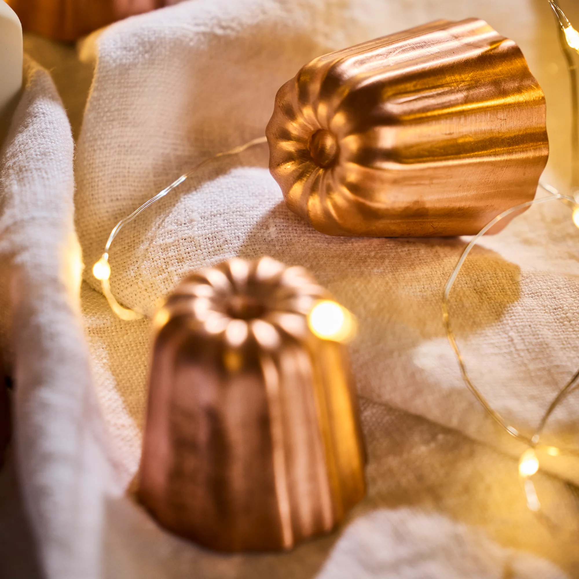 Mauviel M'Passion 6-Piece Copper Tinned Canele Mold Set, 2.2-In - Image 6