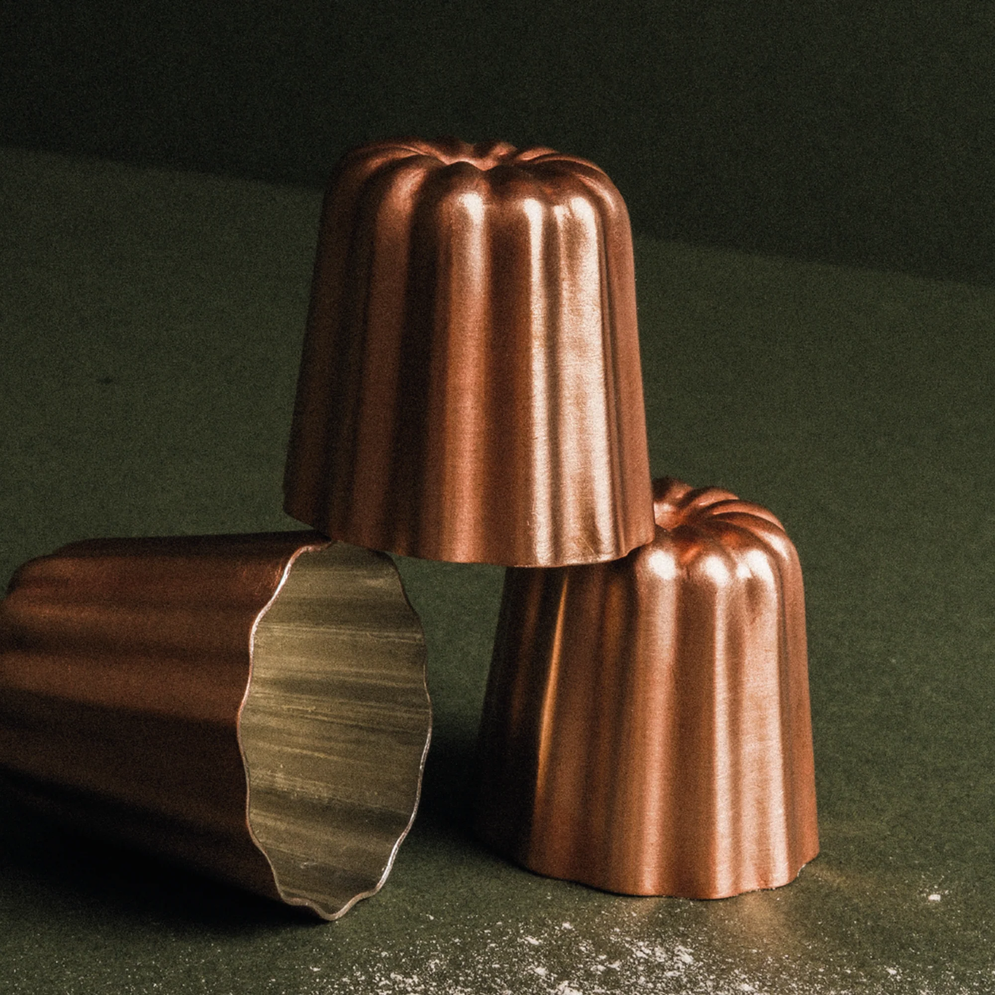 Mauviel M'Passion 6-Piece Copper Tinned Canele Mold Set, 2.2-In - Image 7
