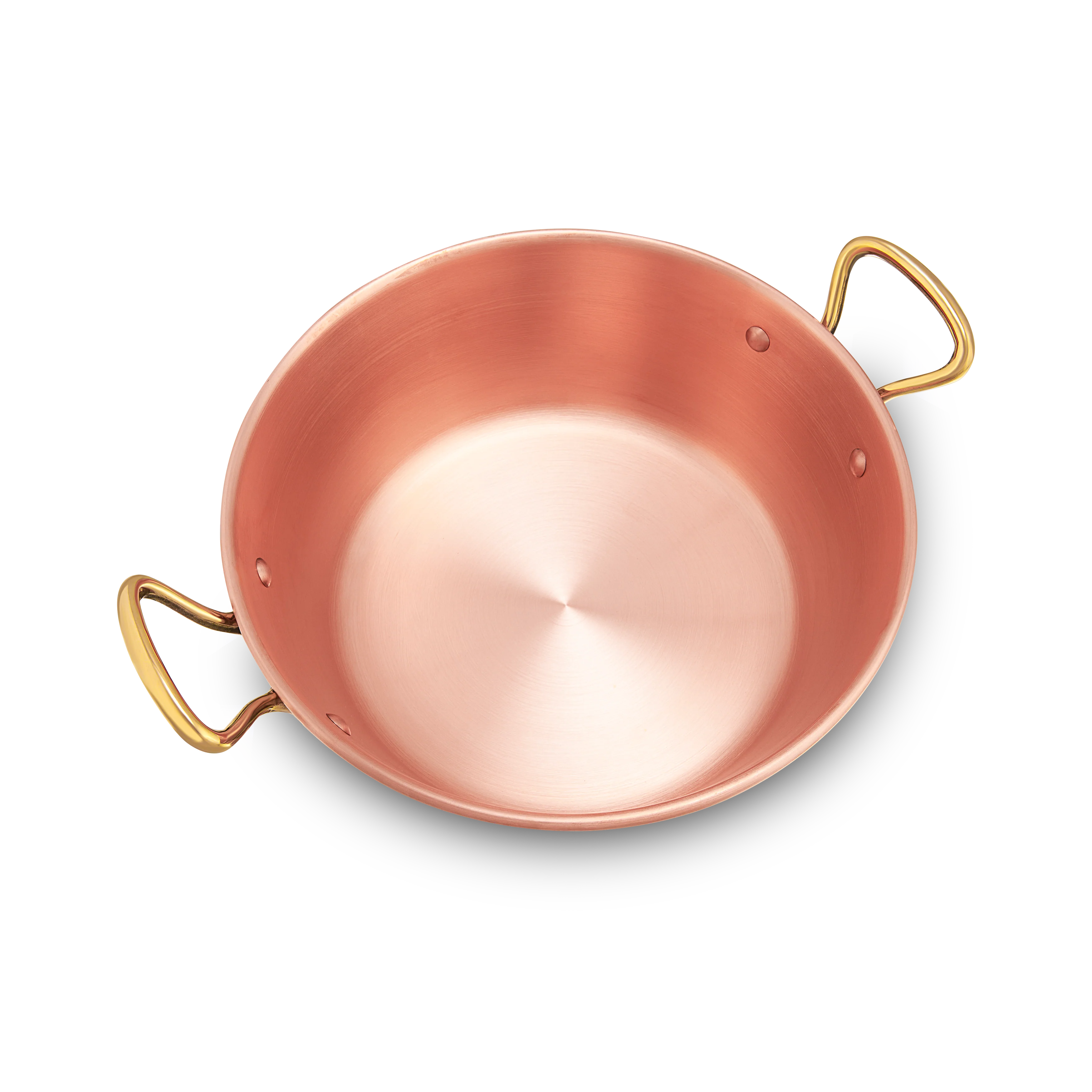 Mauviel M'PASSION Copper Jam Pan With Brass Handles - Image 3