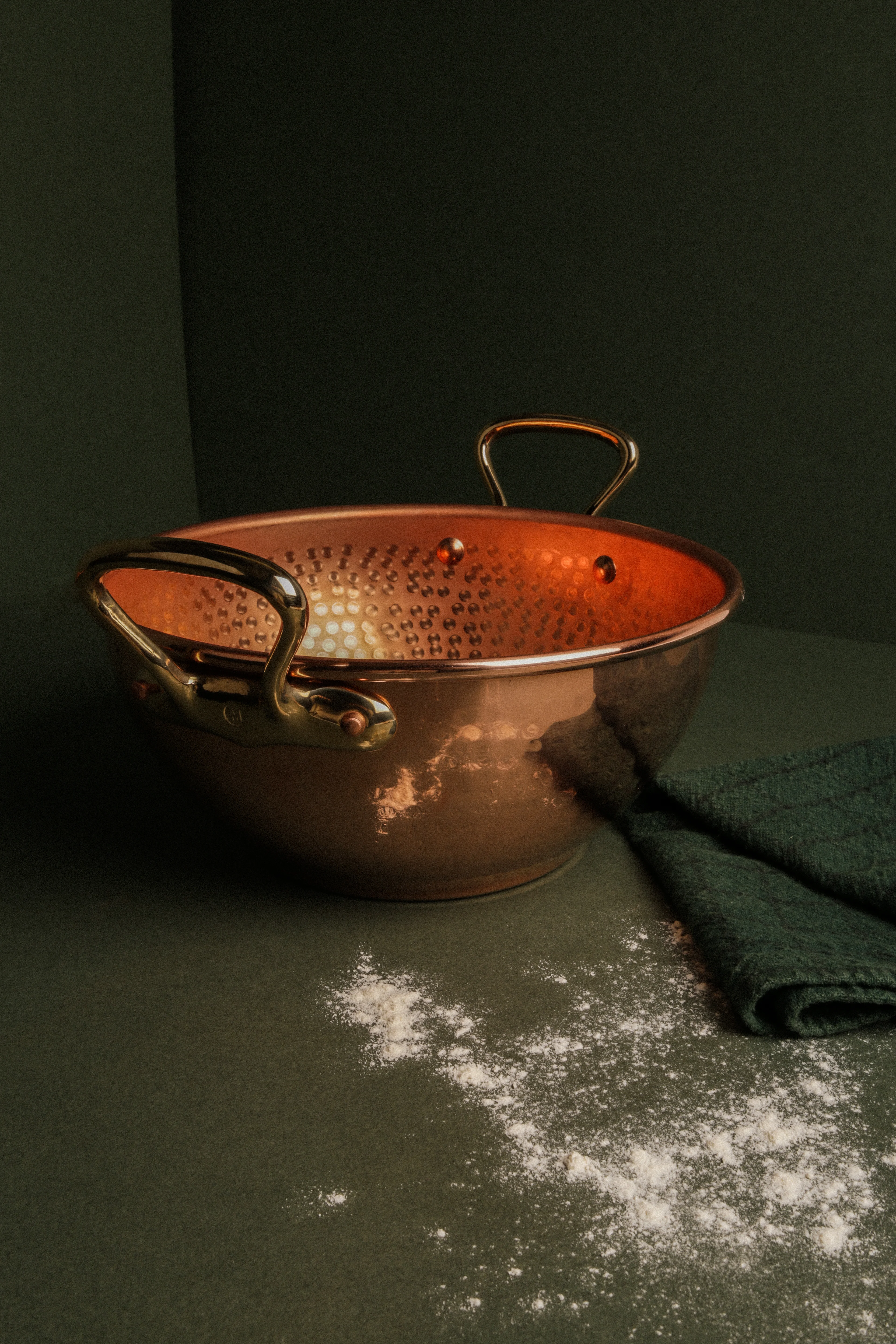 Mauviel M'PASSION Copper Sirup Pan With Brass Handles - Image 4