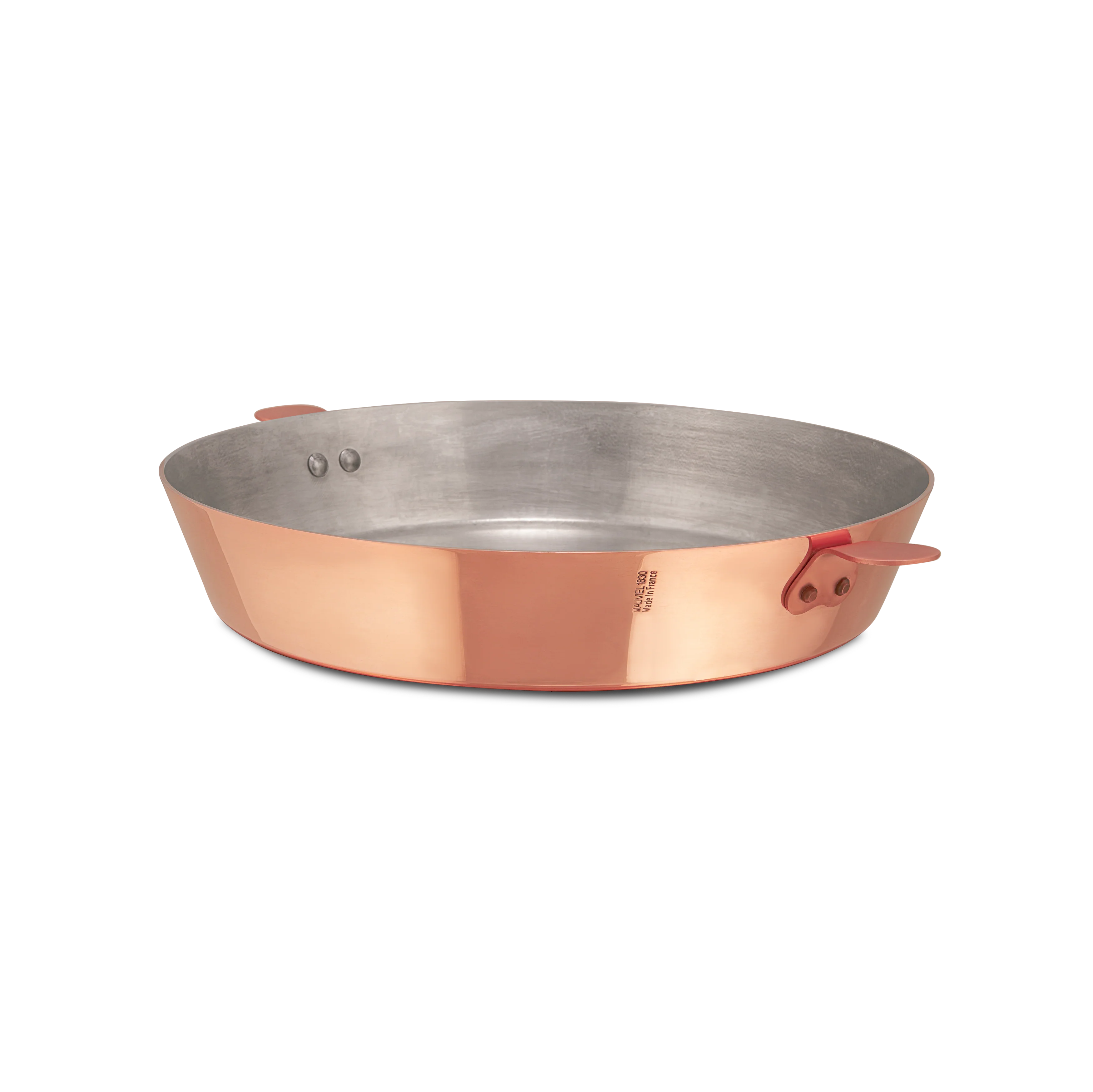 Mauviel M'Passion Copper Tarte Tatin Mold With Ears And Tin Inside - Image 2