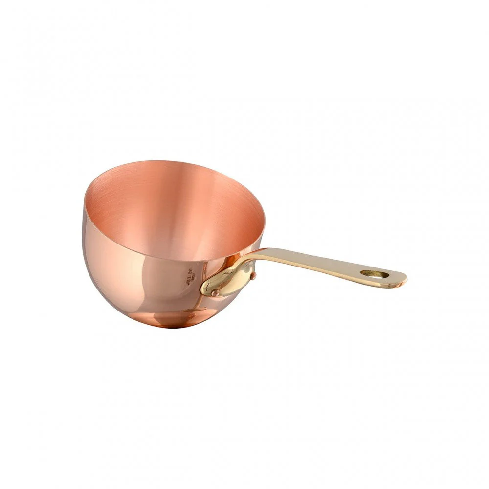 Mauviel M'PASSION Copper Zabaglione With Brass Handles