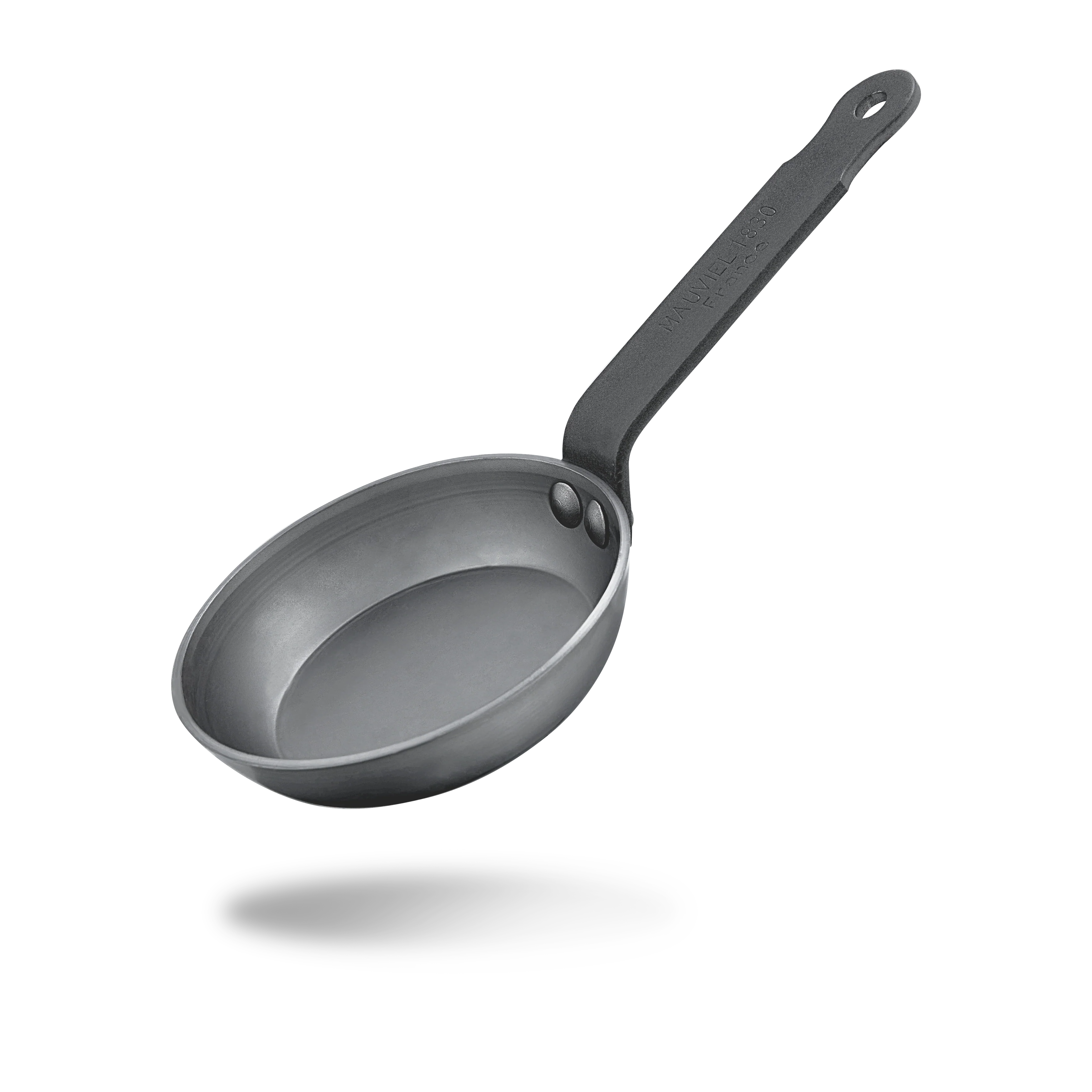 Mauviel M'STEEL Black Carbon Steel Blini Pan, 4.7-In - Image 3