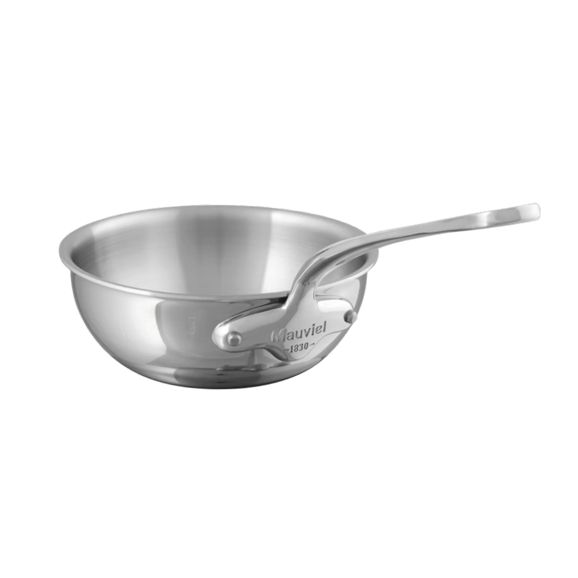 Mauviel M'URBAN 4 Tri-Ply Chef Pan, Cast Stainless Steel Handle