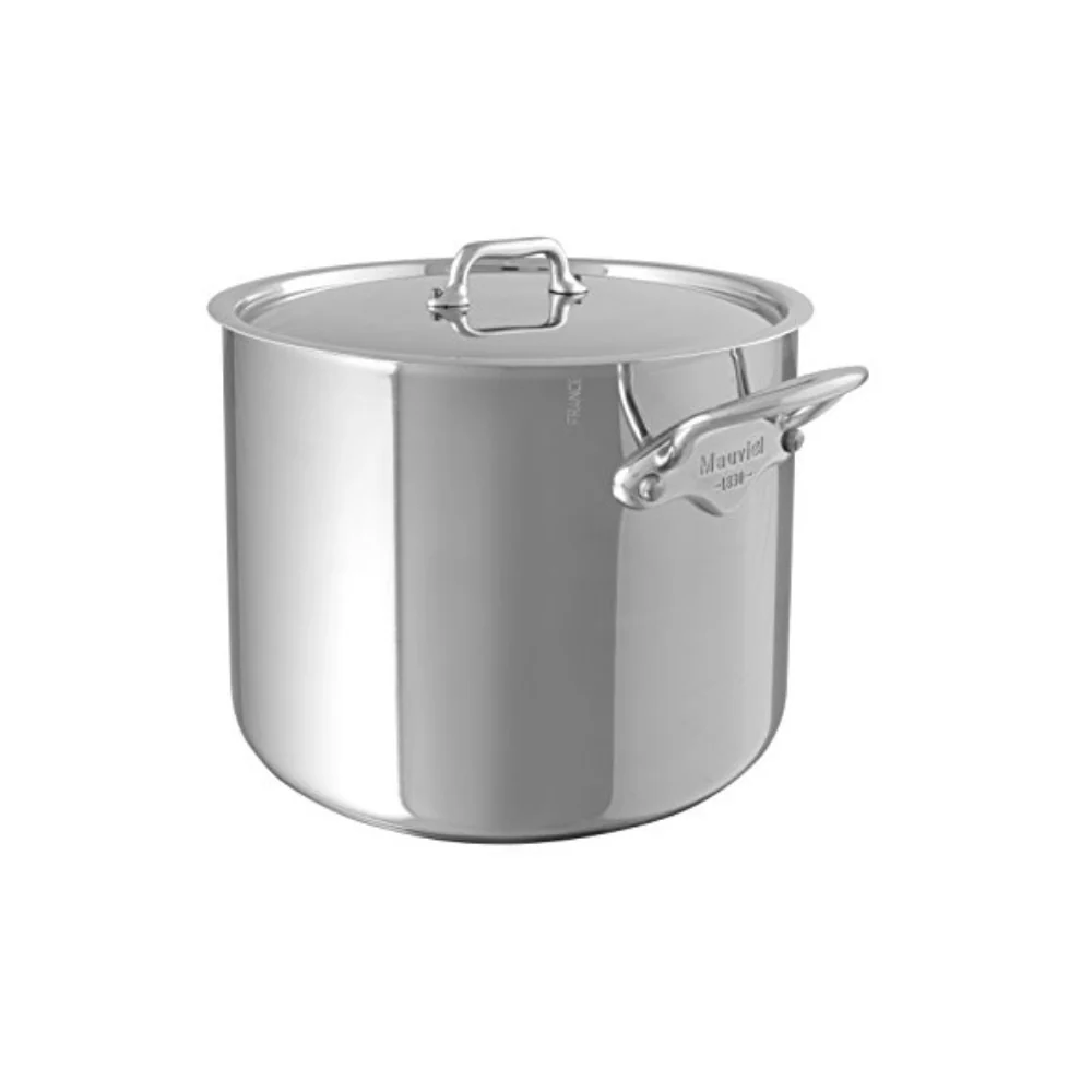 Mauviel Stainless Steel 3-Piece Pasta Set With 9.7-qt Stock Pot & Insert - Image 4
